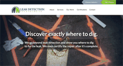 Desktop Screenshot of leakdetect.net