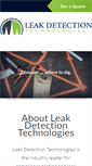 Mobile Screenshot of leakdetect.net